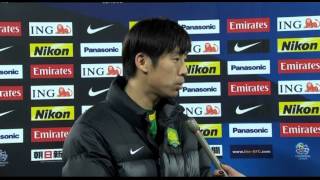 Interview Lang Zheng Defender  Beijing Guoan In Chinese [upl. by Zumstein]