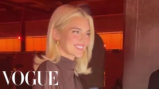 Kendall Jenner Goes Blonde at Bottega Veneta [upl. by Musihc]