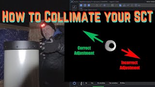 How to Collimate your SCT  EdgeHD 8 Collimation [upl. by Ilellan43]