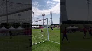 UPAMECANO GOAL IN TRAINING IN DOHAeiskalt 💥🥶 upamecano fcbayernwtc [upl. by Cecil]