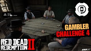 Gambler 4 Challenges 1 of 3 The Easiest Way  Red Dead Redemption 2 [upl. by Eloci137]