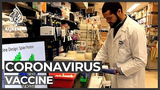 Coronavirus Scientists in the US race to find a vaccine [upl. by Shanleigh]