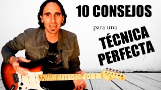 10 Consejos Para Lograr Una Técnica Perfecta En Guitarra Eléctrica por Mario Freiria TCDG [upl. by Debbi]