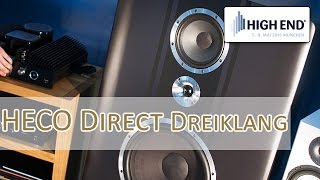 High End 2016 Heco Direkt Dreiklang  Hands on Video [upl. by Adur909]