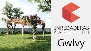 Como crear enredaderas en 3D Parte 01  Guruware gwIvy [upl. by Bjorn]