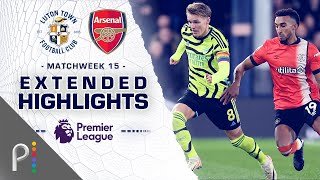 Luton Town v Arsenal  PREMIER LEAGUE HIGHLIGHTS  1252023  NBC Sports [upl. by Moseley291]