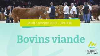 Sommet de lélevage 2023  Bovins viande  051023 [upl. by Kciredes]