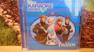 Review Of Frozen Karaoke SingALong CD [upl. by Idnat]