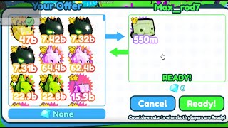 TRADING FOR EXCULSIVE BLOBENSTEIN W OR L PET SIMULATOR X [upl. by Immanuel279]