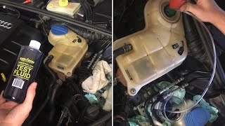 testing for BAD HEAD GASKET “combustion leak test fluid” diy home￼made tester￼ [upl. by Anihsak]