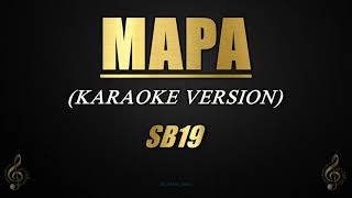 MAPA  SB19 KaraokeInstrumental [upl. by Jansson995]