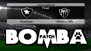 BOMBA PATCH 2025 PS2 ATUALIZADO FINAL LIBERTADORES ATLÉTICO MINEIRO X BOTAFOGO [upl. by Wescott]