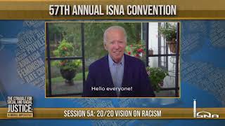 ISNA Convention 2020Joe Biden Address [upl. by Eberly]