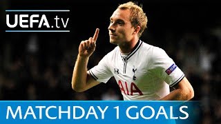 UEFA Europa League matchday 1 crackers featuring Del Piero and Eriksen [upl. by Logan]