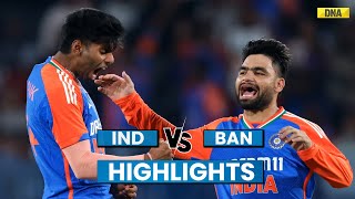 IND Vs BAN Highlights Sanju Samson Suryakumar Helps India To RecordBreaking Win 30 Whitewash [upl. by Weslee]