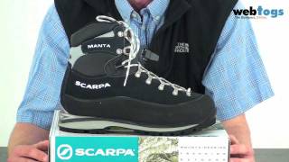 Scarpa Manta Boots  Classic winter mountaineering boots for UK and Alpine walking climbing [upl. by Crowns]