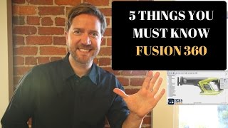 Fusion 360 Tutorial  5 Tips Every Beginner Should know About Fusion 360 Video [upl. by Anuait]