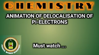 Animation of delocalisation of 2Pi bond [upl. by Glynnis]