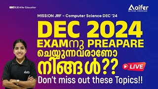 Dont miss out these Topics Mission JRF Computer Science  UGC NETJRF  PhD  Aifer Education [upl. by Aniryt909]