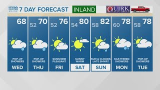 NEWS CENTER Maine Weather Video Forecast [upl. by Schnur801]