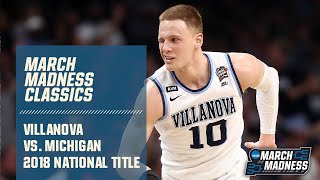 2018 March Madness NCAA title game Villanova v Michigan FULL [upl. by Kloster]