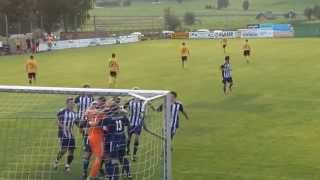 Torhüter erzielt Tor aus 80 Metern  Goalkeeper scores Distance 80 metres [upl. by Ruben]