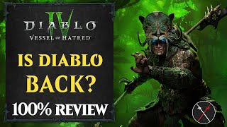 Diablo 4 Vessel of Hatred REVIEW  Is Diablo 4 Back Should you play Expansion Review [upl. by Aleit]