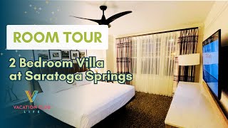 2 Bedroom Villa at Disneys Saratoga Springs Resort amp Spa [upl. by Conrado]