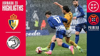 Resumen PrimeraFederación  SD Ponferradina 11 Unionistas de Salamanca CF  Jornada 23 Grupo 1 [upl. by Ppik]