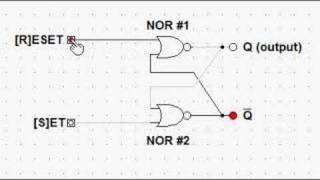 NOR RSLatch [upl. by Suez]