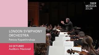 Patricia Kopatchinskaja y London Symphony Orchestra  24 de octubre con Ibermúsica [upl. by Llemhar]