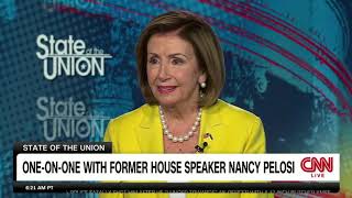 Speaker Emerita Pelosi on CNNs State of the Union [upl. by Nahgiem]