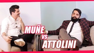 ANTONIO ATTOLINI vs MUÑE Entrevista [upl. by Annhoj]