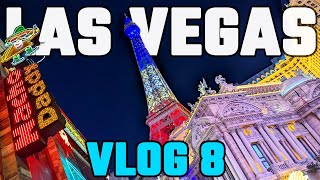 LAS VEGAS VLOG  Ri Ra’s Paris Room Tour Nacho Daddy amp Cromwell Slots  Day 8 April 2024 [upl. by Iahc]