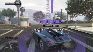 Gta 5 Vinewood bowl Time Trial Attempt [upl. by Chalmers693]