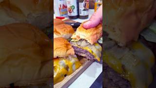 Sliders Deluxe 🍔 shorts trending 10ksubscribers burger subscribe love food asmr homemade [upl. by Carolyn9]