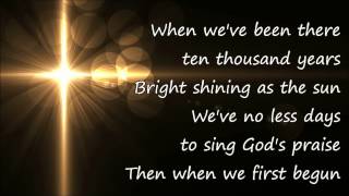 Amazing Grace LeAnn Rimes with Lyrics [upl. by Rasec]