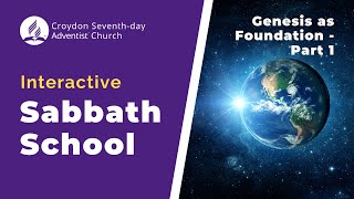 Croydon SDA Church Sabbath School Study [upl. by Mallen]