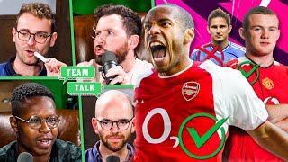 HEATED WE BUILD THE ULTIMATE ALL TIME PREMIER LEAGUE XI  Team Talk [upl. by Jonna]