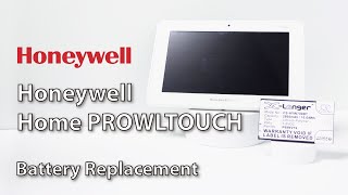 Honeywell Home PROWLTOUCH Battery Replacement CS HYW700BT [upl. by Placia]