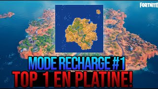 Je PASSE PLATINE sur FORTNITE sur la NOUVELLE MAP RECHARGE CHAPITRE 2   Rush UNREAL 1 [upl. by Nahama128]