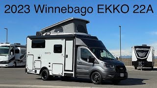 2023 Winnebago EKKO 22A With Pop Top  5N211446 [upl. by Yacano]