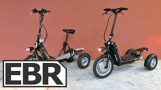 Lyric Ranger Video Review  Electric Scooter That Lets You Stand or Sit [upl. by Tamera]