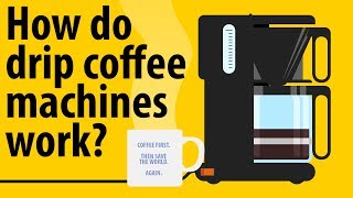 How Do Drip Coffee Machines Work  Making Coffee Explained [upl. by Natty]