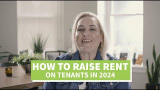 How to Raise Rent on Tenants in 2024  Property Manager PA [upl. by Carlick993]