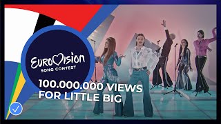 Little Big from Russia reaches 100000000 views [upl. by Liw]