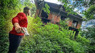 FUI EM UMA CASA ABANDONADA NO MEIO DA FLORESTA MUITO ASSUSTADOR [upl. by Tehr]