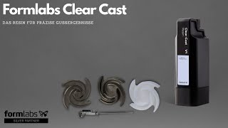 Formlabs Clear Cast Das Resin für präzise Gussergebnisse [upl. by Nylatsyrk]