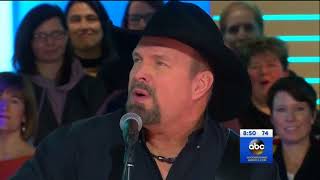 HD Garth Brooks  The Dance Live On GMA 11202017 [upl. by Benco]