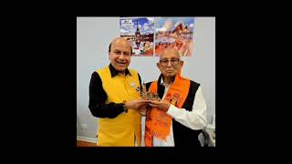 Mafatlal Patel Ji ko sammanit kiya Dr Vijay Jolly purv Vidhayak Saket 28 September 2024 [upl. by Yahsan]